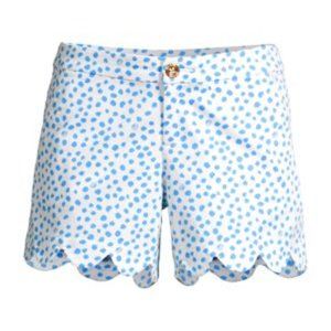 NWT Lilly Pulitzer Buttercup Stretch Short in Zanzibar Blue